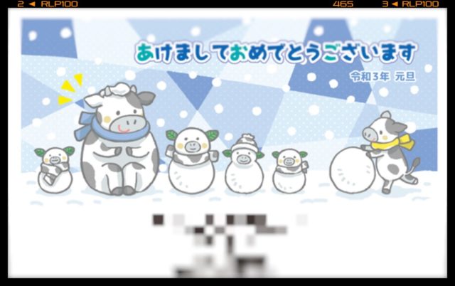 Digipri(デジプリ)の年賀状3