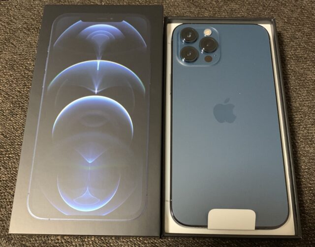 iPhone 12 Pro Max(256GB)パシフィックブルー