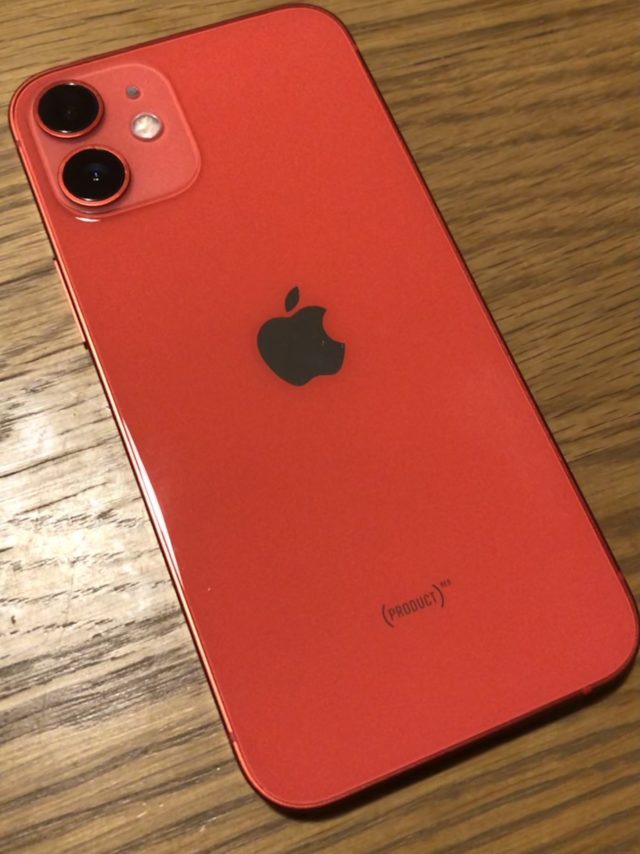 iPhone 12 mini(256GB)プロダクトレッド